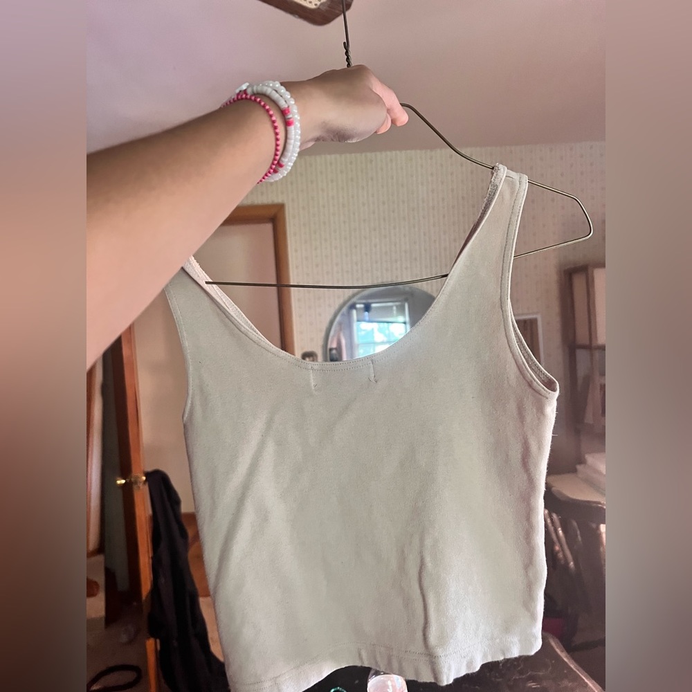 vintage? ruckus cream tank top